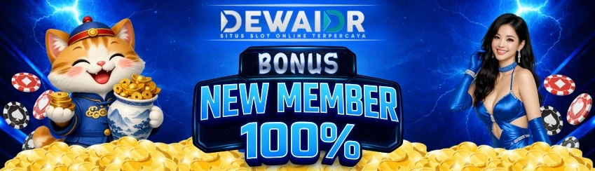 BONUS NEW MEMBER 100%